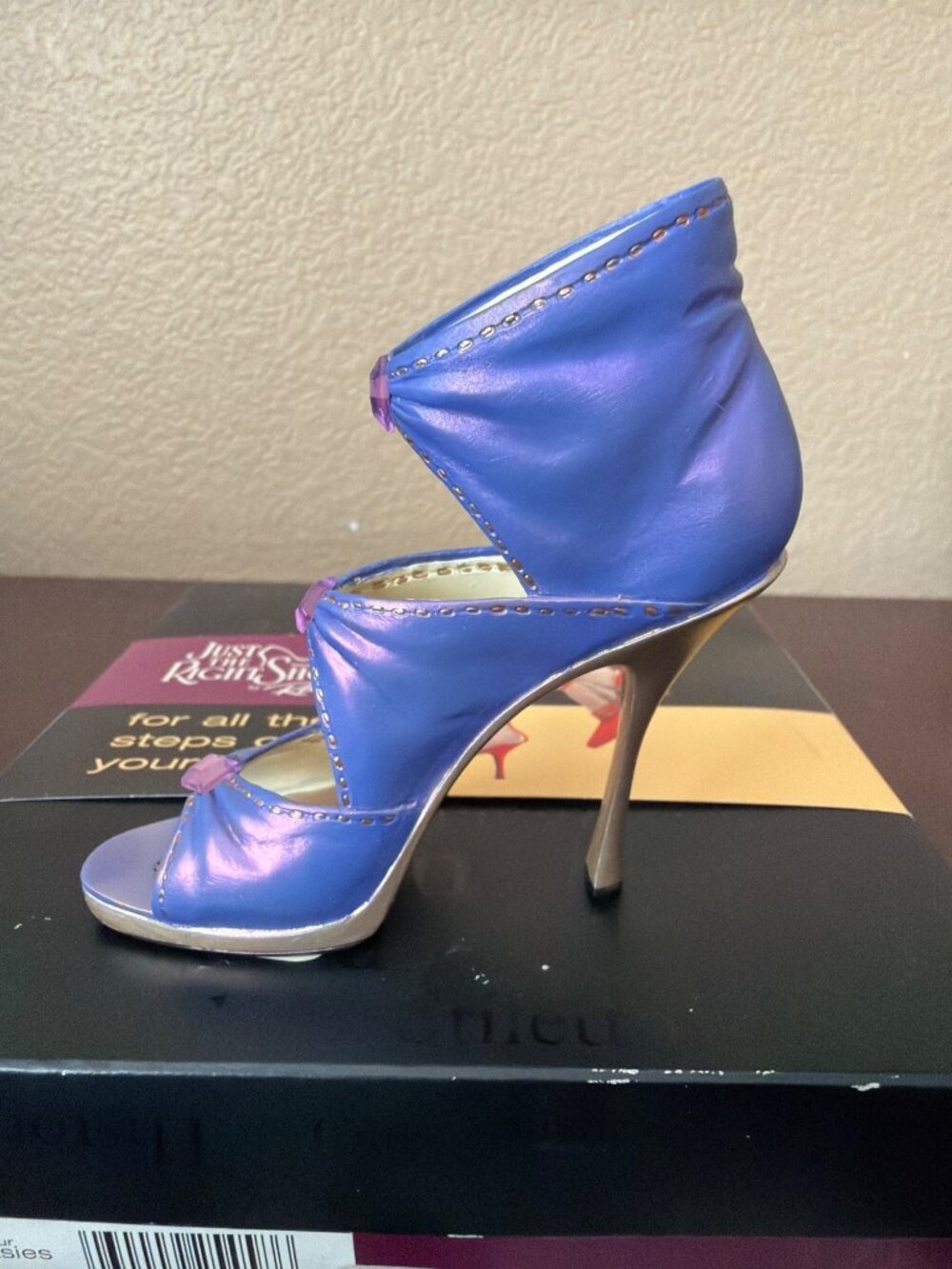 Just the Right Shoe by Raine Lot of 3 Red Hot On Fire Diamond Wrap w/Boxes COAs - Picture 9 of 15